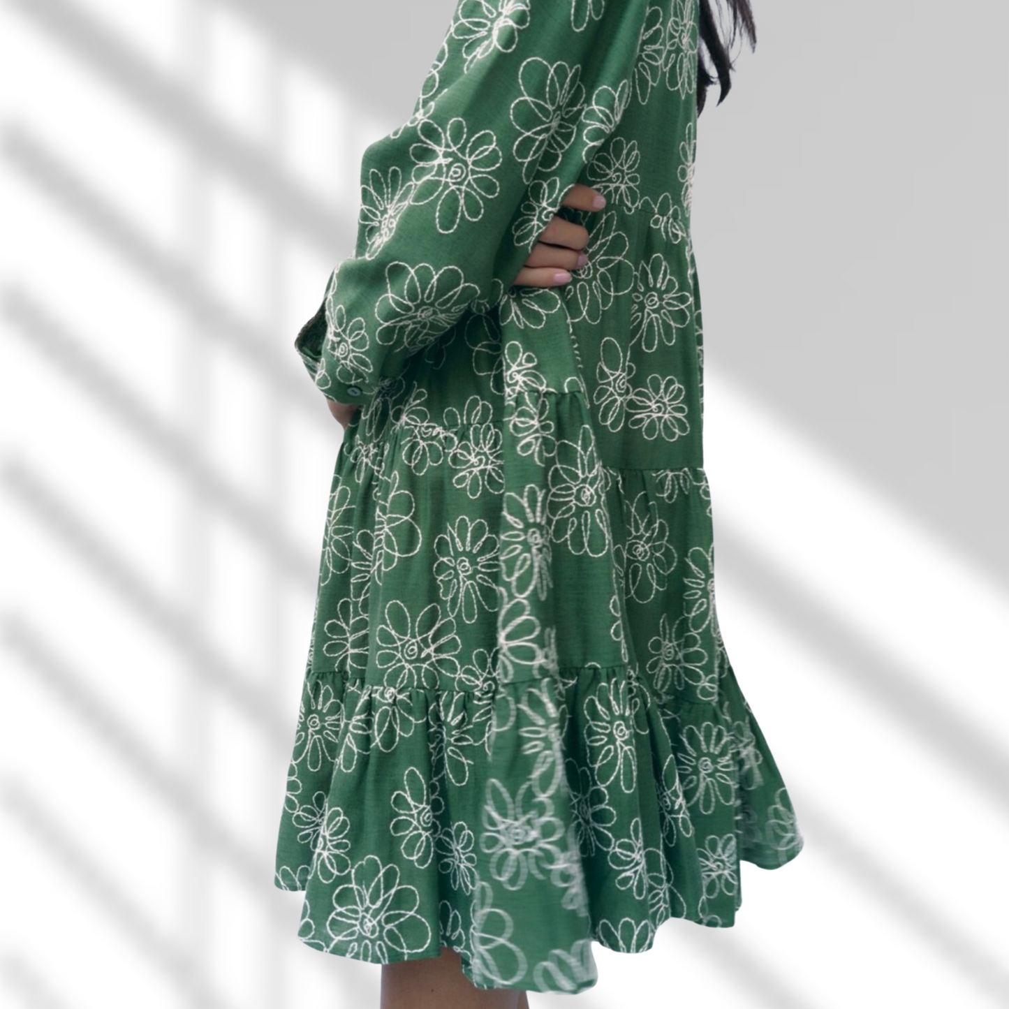 Vestido verde de verano