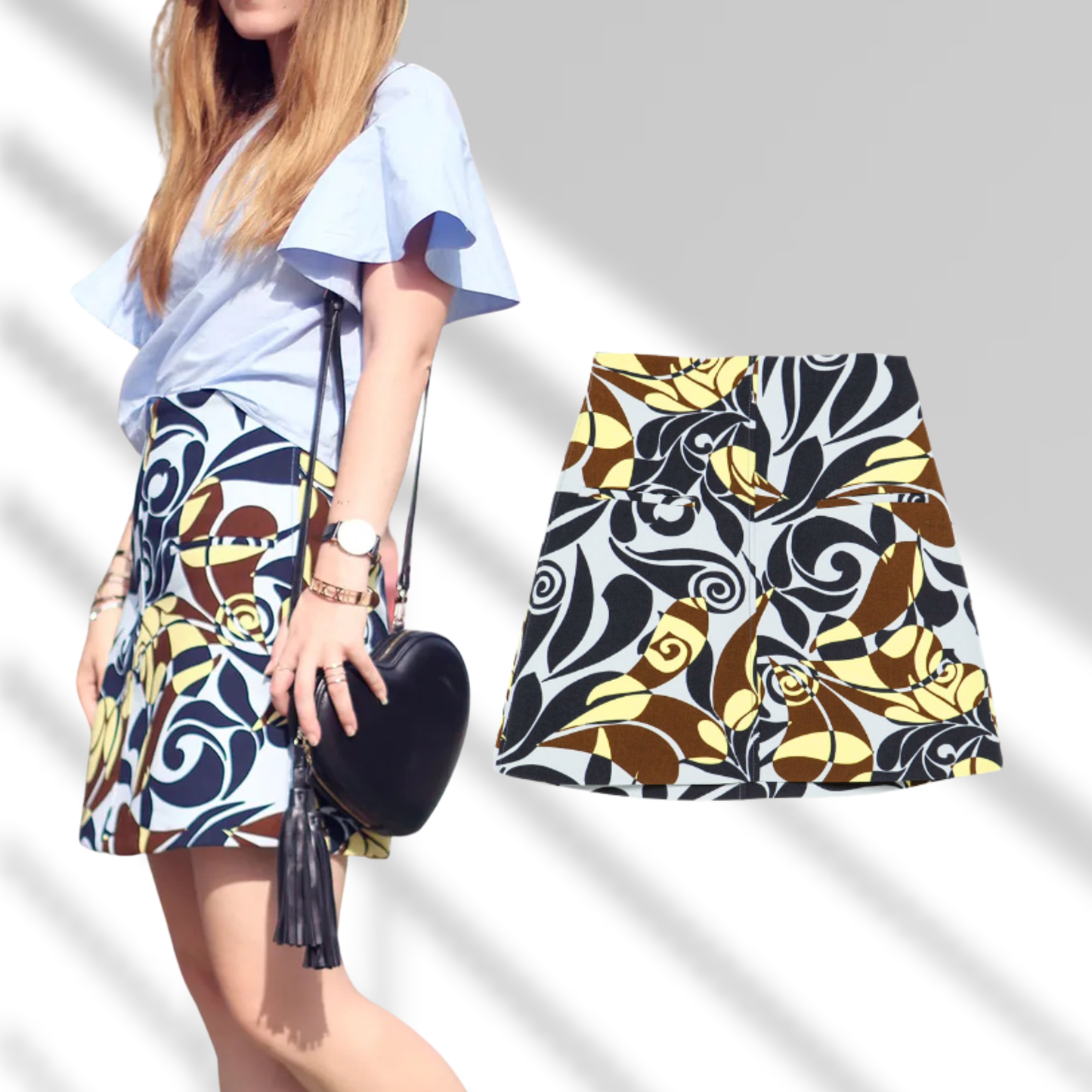 Falda cool en corte A