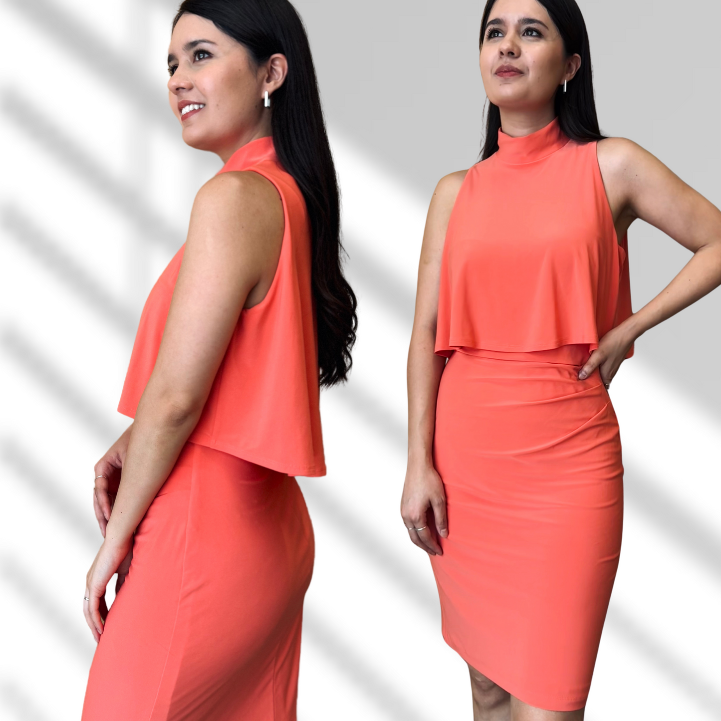 Vestido midi al cuerpo