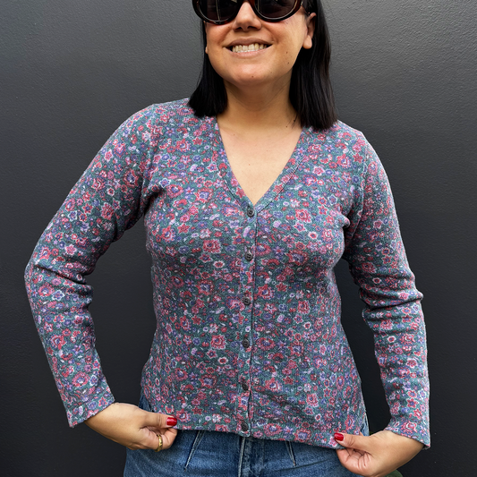 Blusa tejida tipo suéter
