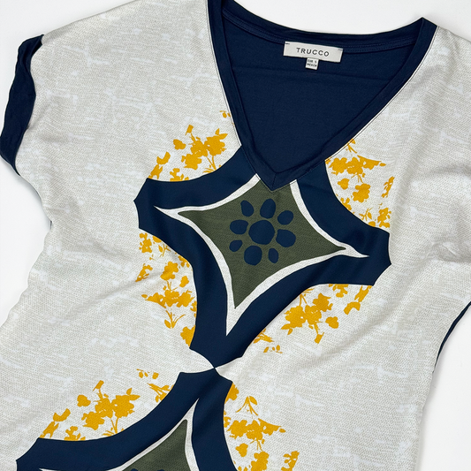 Blusa bohemia estilo resort