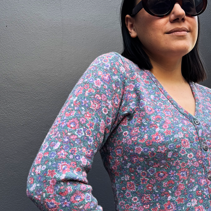 Blusa tejida tipo suéter