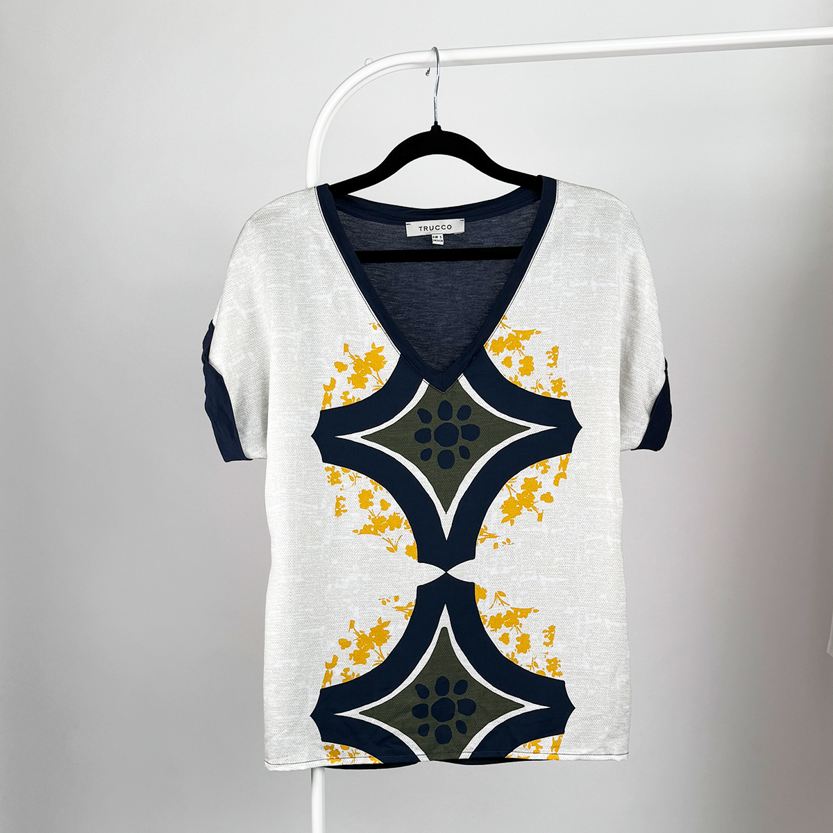 Blusa bohemia estilo resort