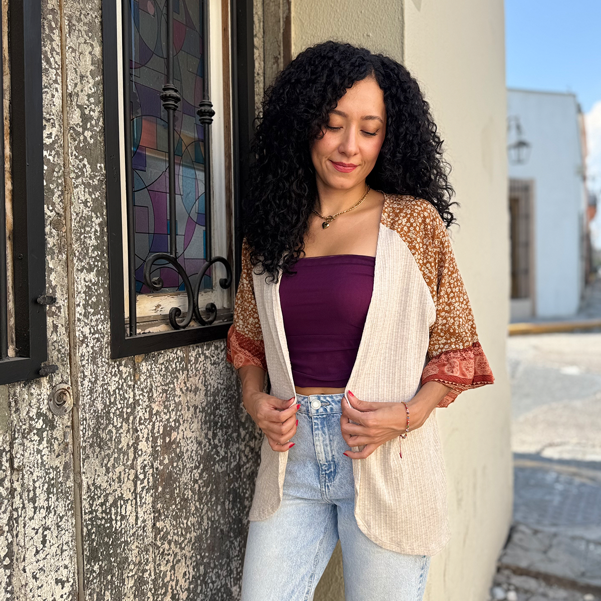 Ensamble corto bohemio