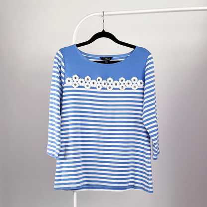 Blusa rayada y femenina 3/4