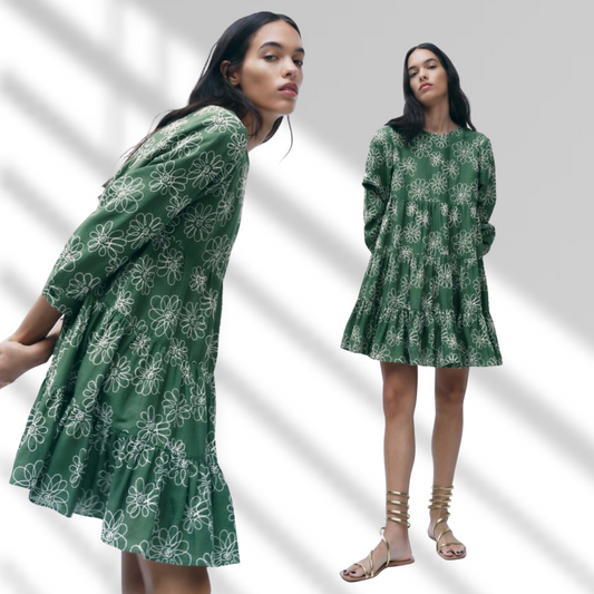 Vestido verde de verano