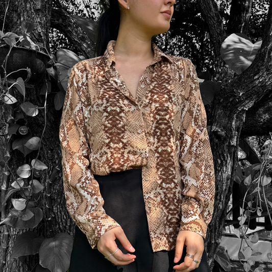 Blusa animal print