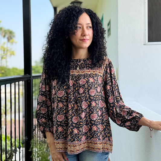 Blusa boho chic