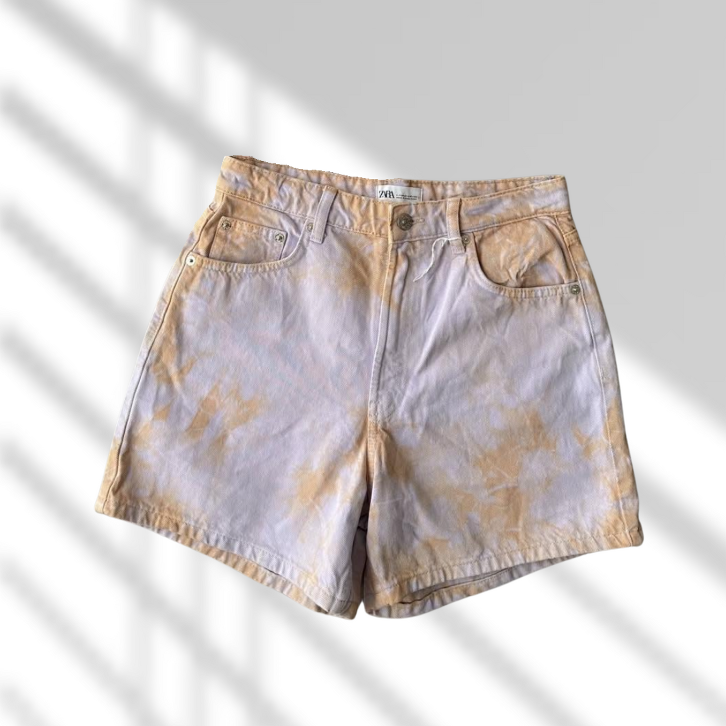 Mom short deslavado