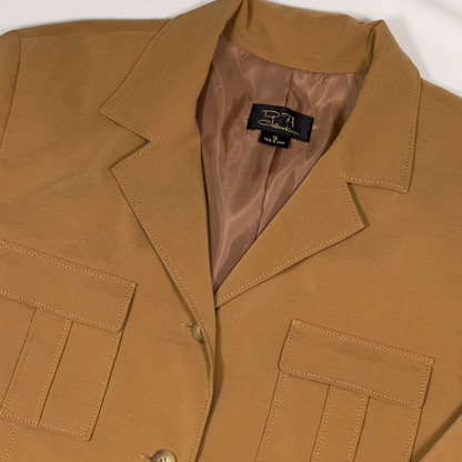 Sobrecamisa vintage terracota