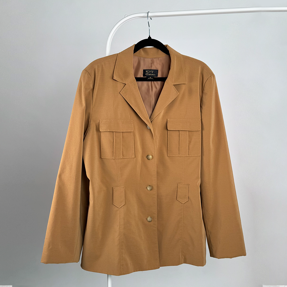 Sobrecamisa vintage terracota