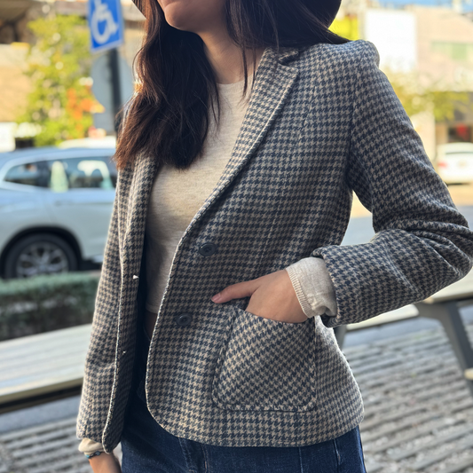 Blazer vintage de lana