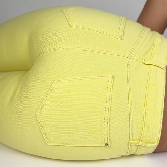 Jeans amarillo skinny