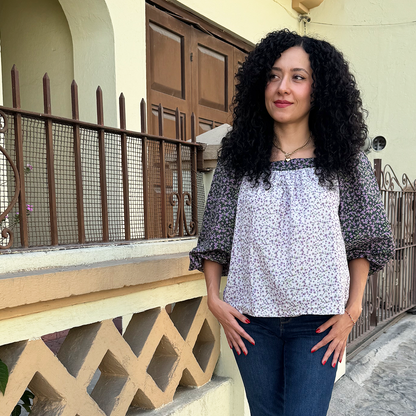 Blusa campesina de ensueño