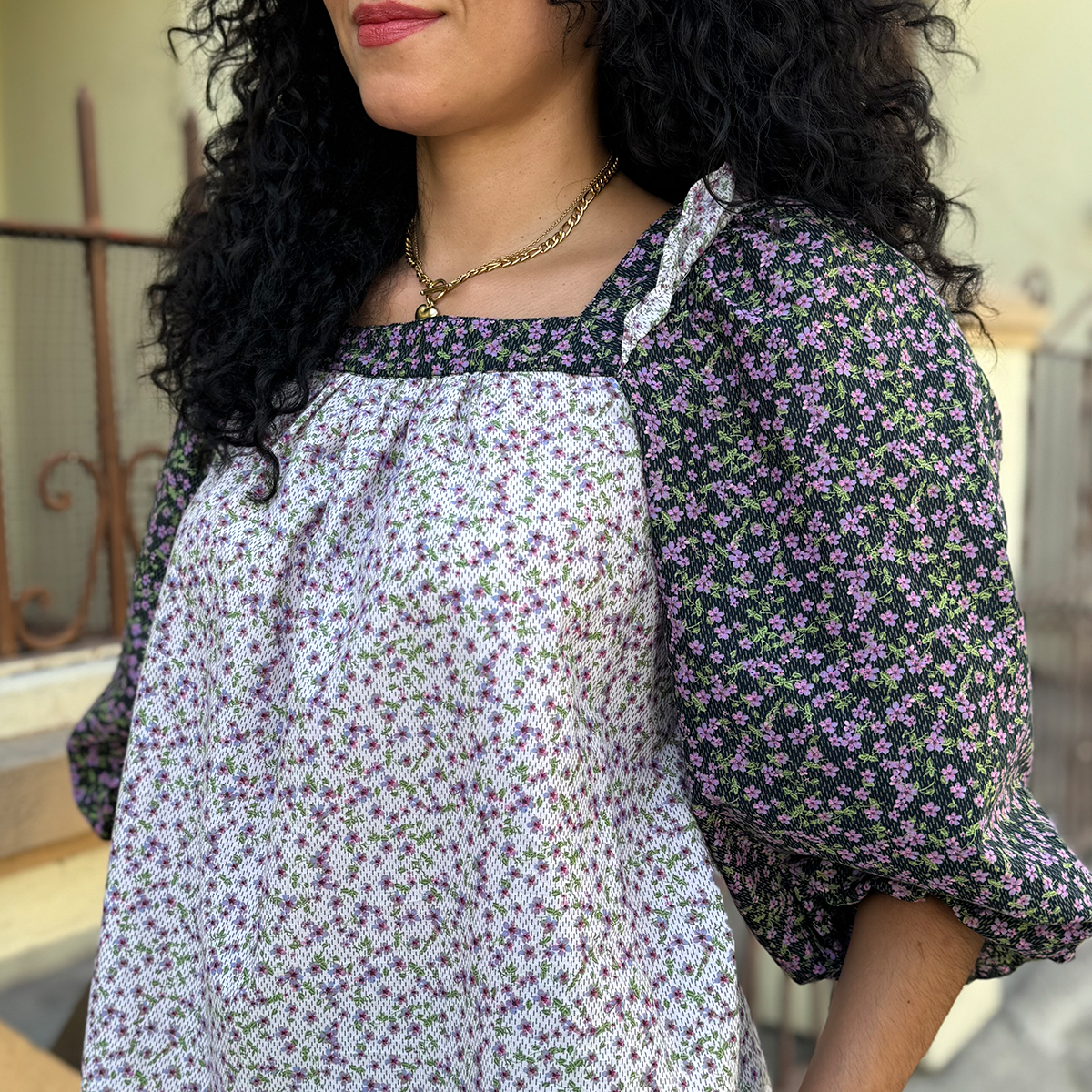 Blusa campesina de ensueño