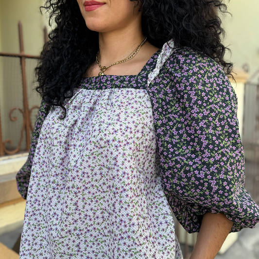 Blusa campesina de ensueño