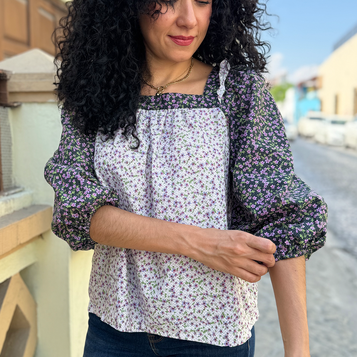 Blusa campesina de ensueño